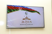 BİTKİ MÜHAFİZƏ VƏ TEXNİKİ BİTKİLƏR ELMİ-TƏDQİQAT İNSTİTUTUNDA 26 İYUN – SİLAHLI QÜVVƏLƏR GÜNÜNƏ HƏSR OLUNMUŞ TƏNTƏNƏLİ TƏDBİR KEÇİRİLİB