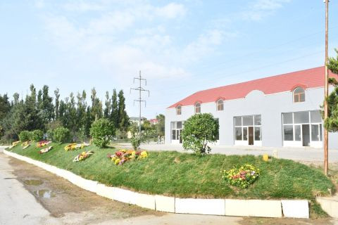 Abşeron rayonunda genişmiqyaslı abadlıq-quruculuq işləri davam etdirilir