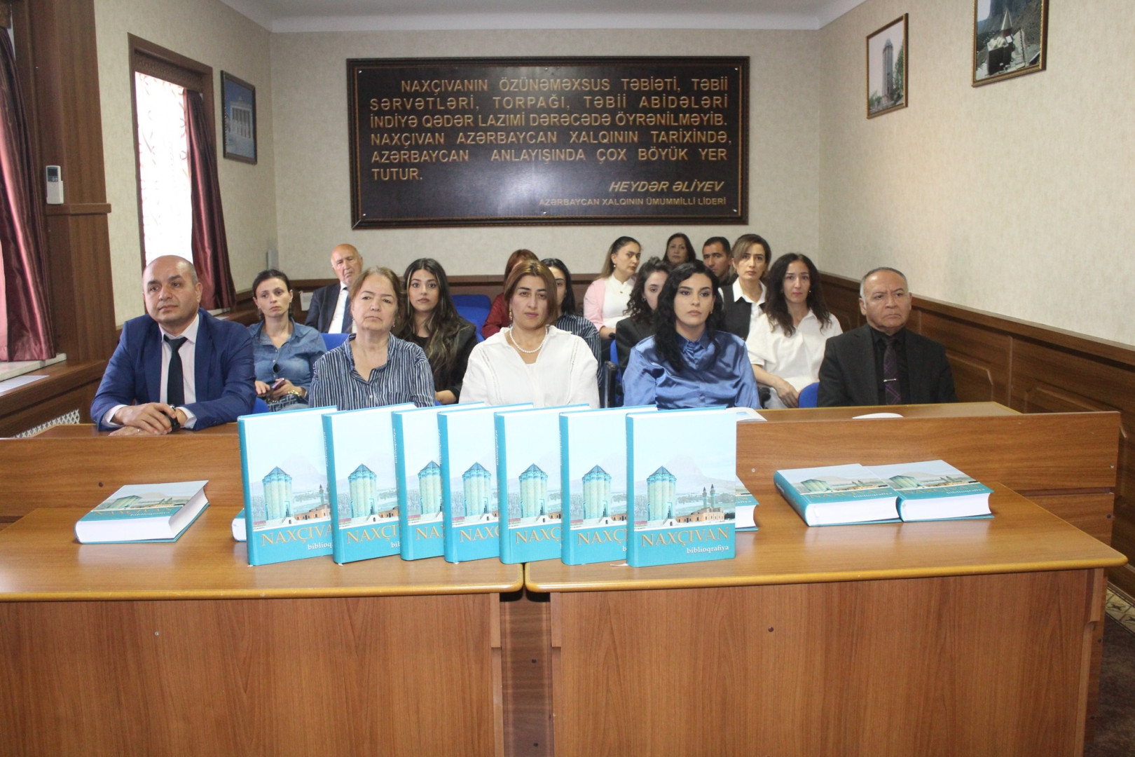 “Naxçıvan” biblioqrafiyasının təqdimatına həsr edilən tədbir keçirilib