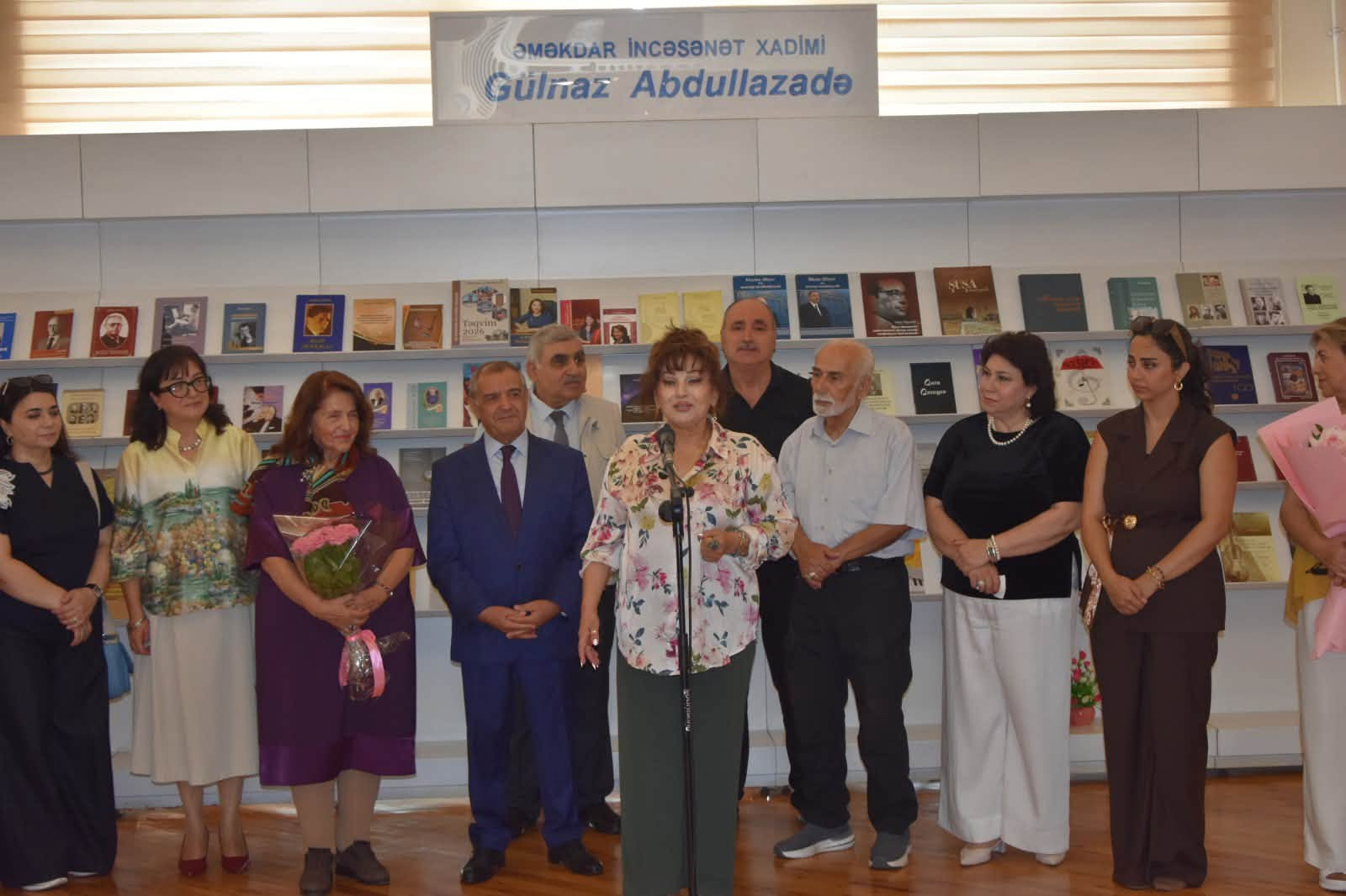 Milli Kitabxanada Bakı Musiqi Akademiyasının elmi-tədqiqat və yaradıcılıq işləri üzrə prorektoru, bəstəkar-musiqişünas, filosof, fəlsəfə elmləri doktoru, professor Gülnaz Abdullazadənin 80 illik yubileyinə həsr olunmuş tədbir keçirilib