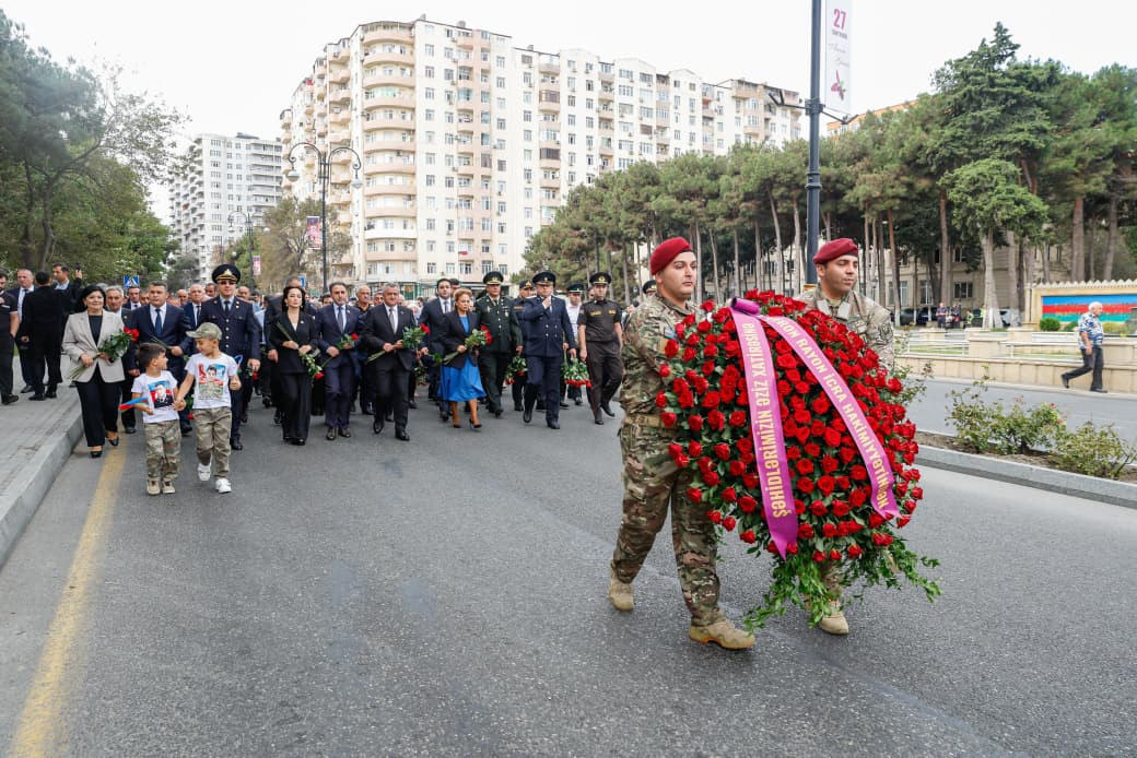 27 Sentyabr –Anım Günü münasibətilə Abşeron rayonunda şəhidlərin əziz xatirəsinə həsr olunmuş tədbir keçirilib