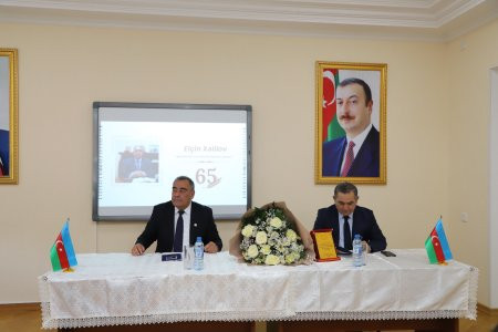 Bitki mühafizəsi sahəsinin tanınmış alimi Elçin Xəlilovun yubiley tədbiri keçirilib