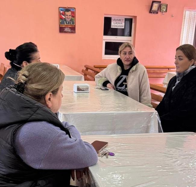 Könül Nurullayeva növbəti səyyar qəbulunu keçirib