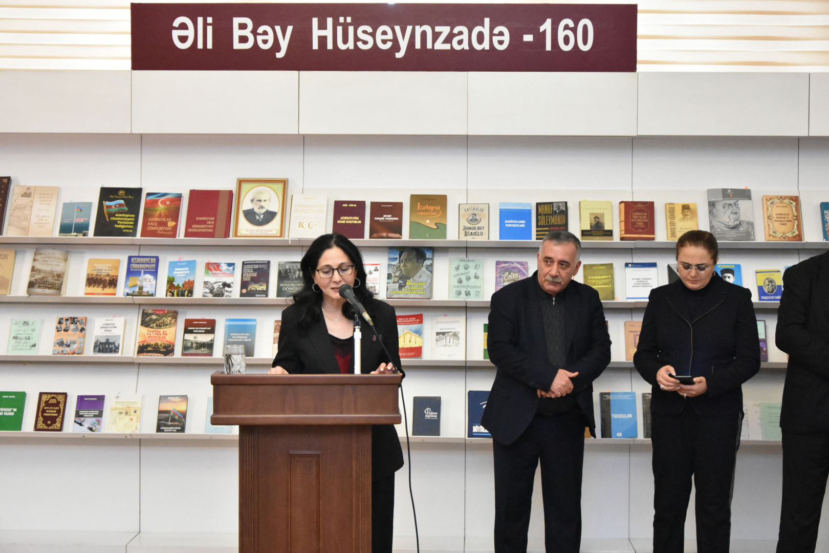 Əli bəy Hüseynzadənin anadan olmasının 160 illik yubileyi münasibətilə kitab sərgisinin açılış mərasimi keçirilib