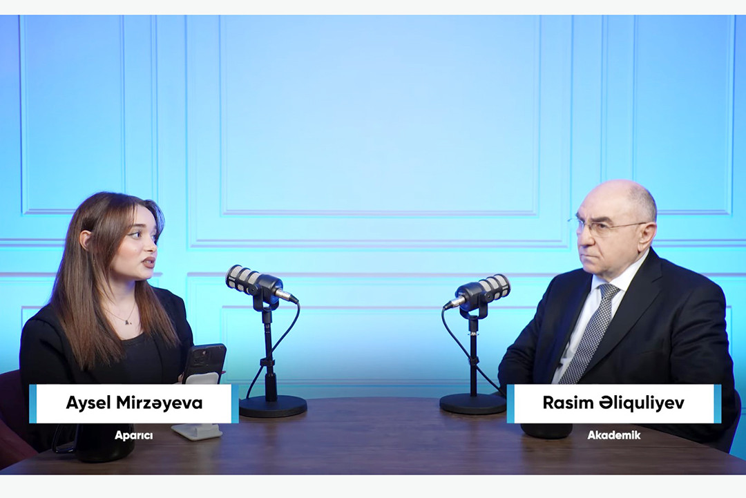 Akademik Rasim Əliquliyev "Media Savadlılığı" Həftəsi çərçivəsində yayımlanan podkastda çıxış edib