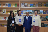 Kolumbiya Respublikasının Azərbaycandakı fövqəladə və səlahiyyətli səfiri Milli Kitabxananın direktoru, professor Kərim Tahirovla görüşüb