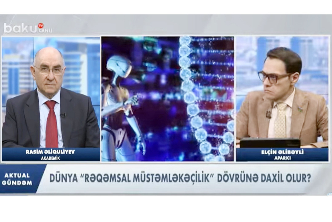 Akademik Rasim Əliquliyev Baku TV-nin qonağı olub