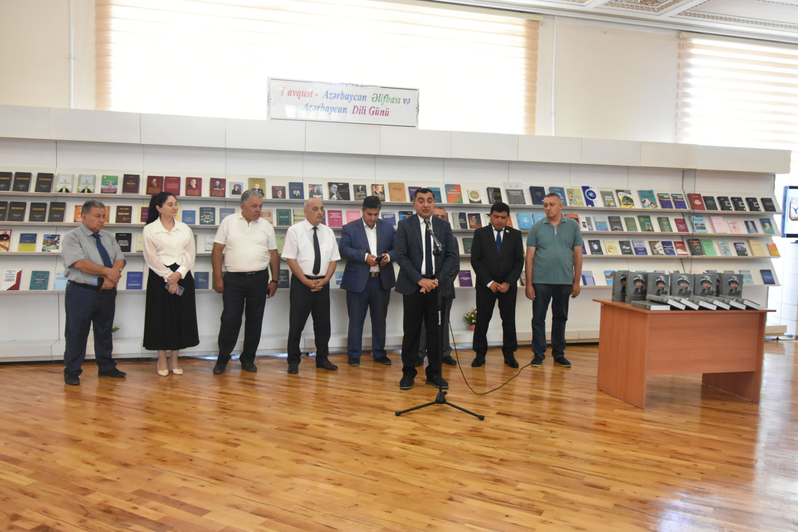 Milli Kitabxanada Azərbaycan əlifbası və Azərbaycan dili günü münasibətilə tədbir keçirilib