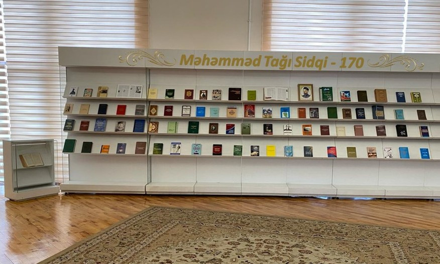 Milli Kitabxanada “Məhəmməd Tağı Sidqi - 170” adlı kitab sərgisi açılıb