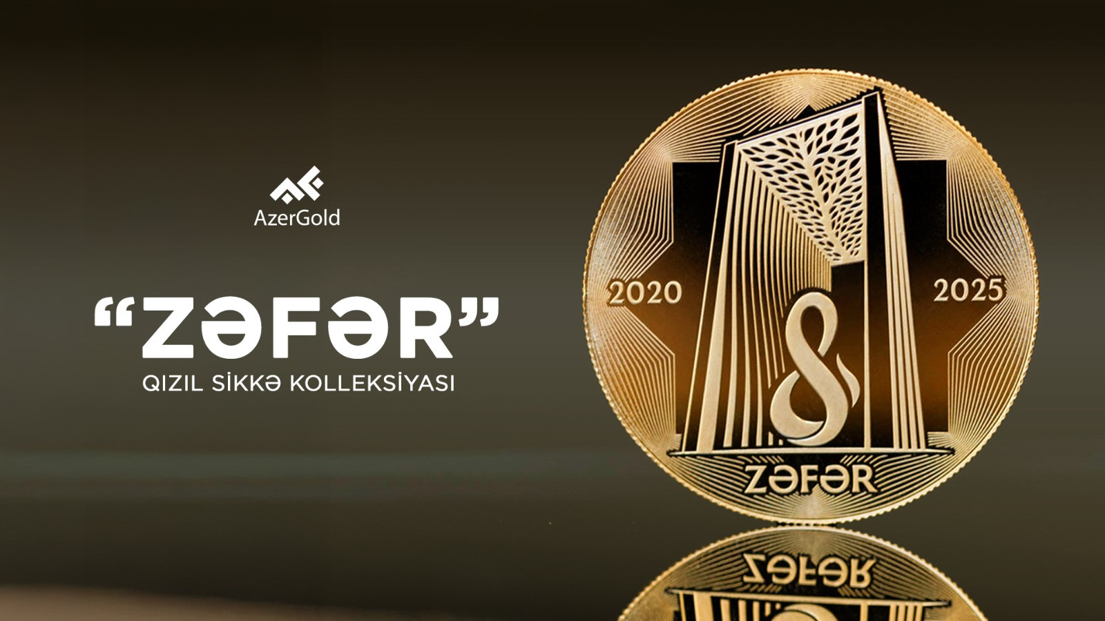 “AzerGold” “Zəfər” adlı yeni qızıl sikkə kolleksiyasını təqdim edib