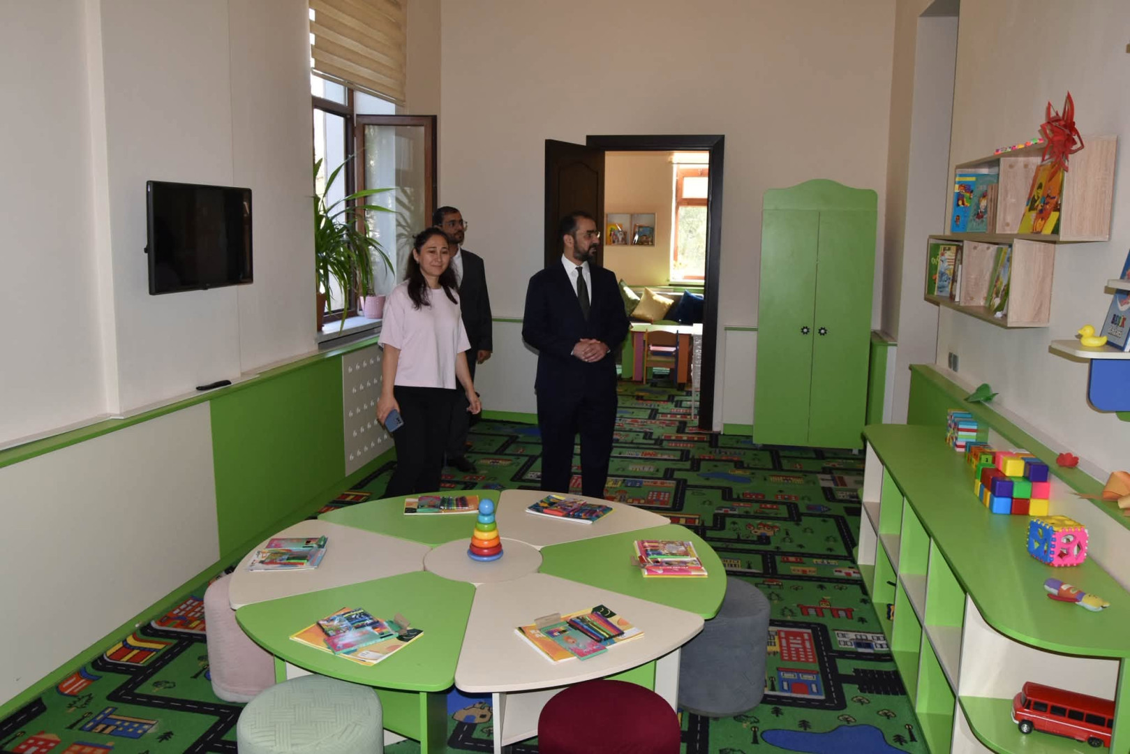 Birləşmiş Ərəb Əmirlikləri Nəşriyyatçılar Assosiasiyasının icraçı direktoru Raşid Əl-Kusu Milli Kitabxanada olub