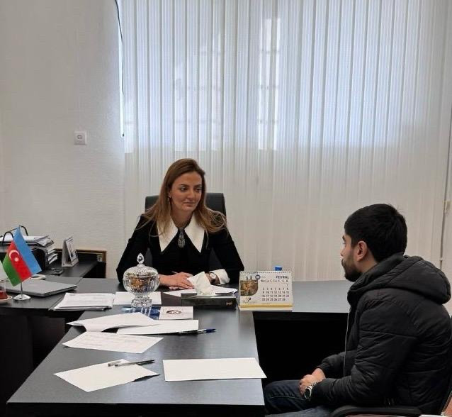 Könül Nurullayeva növbəti vətəndaş qəbulunu keçirib
