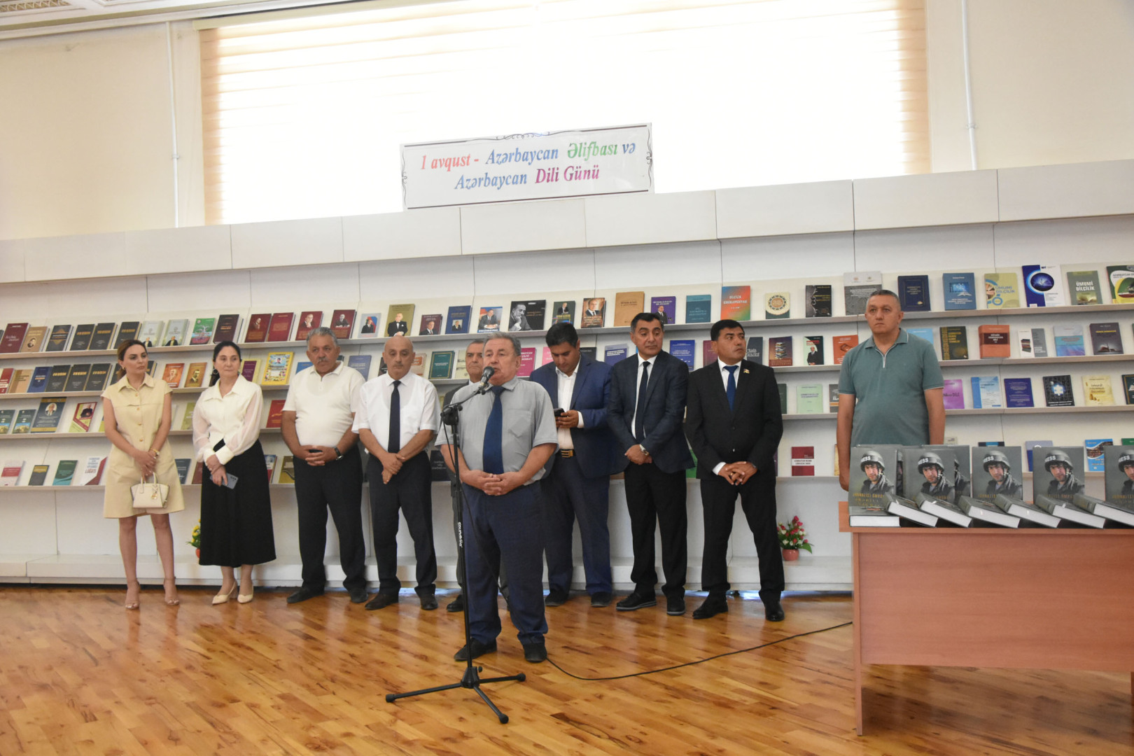Milli Kitabxanada Azərbaycan əlifbası və Azərbaycan dili günü münasibətilə tədbir keçirilib