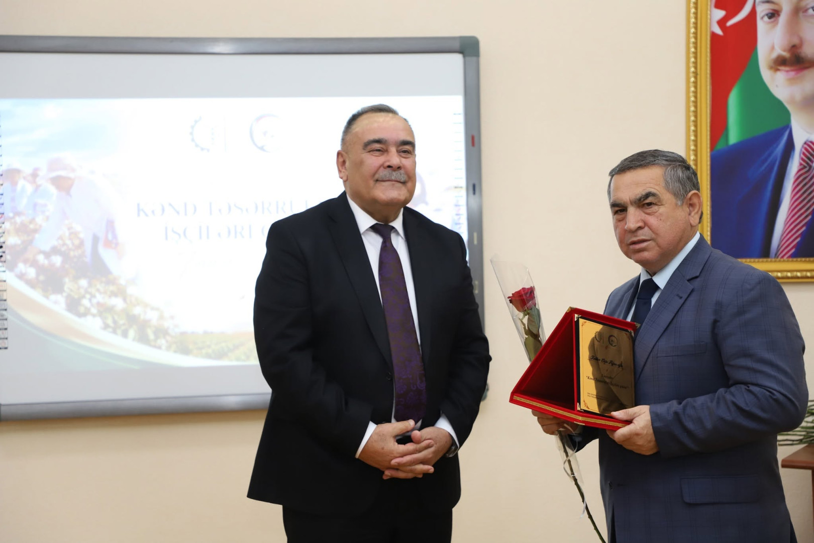 Bitki Mühafizə və Texniki Bitkilər Elmi-Tədqiqat İnstitutunda 1 Noyabr – Kənd Təsərrüfatı İşçiləri Günü münasibətilə tədbir keçirilib