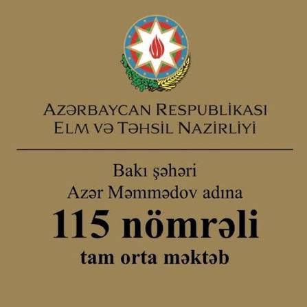 115 nömrəli məktəb Moskva univermağının yeni "filialı" elan edildi!!! -