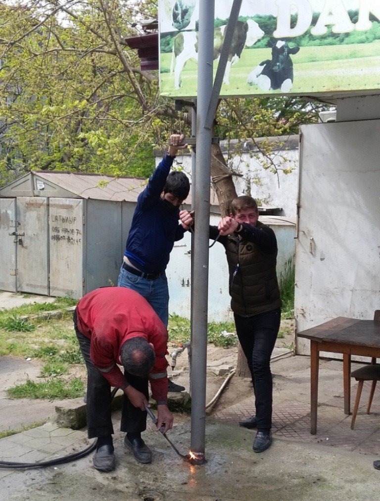 Nizami rayonu ərazisində heyvan kəsimi və satışı məntəqələrində maarifləndirici monitorinqlər aparılıb