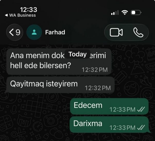 "Oğluma Bakıda divan tutdular" - Jurnalist daha nələr yazdı? -