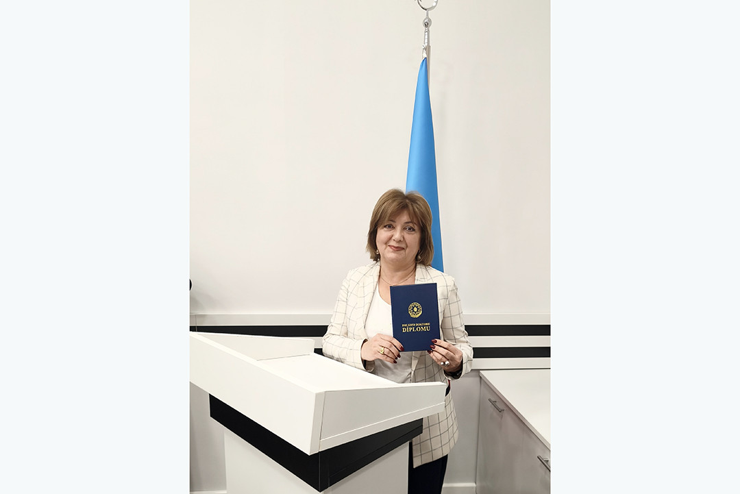 İnstitutun baş mütəxəssisinə texnika üzrə fəlsəfə doktoru diplomu təqdim olunub