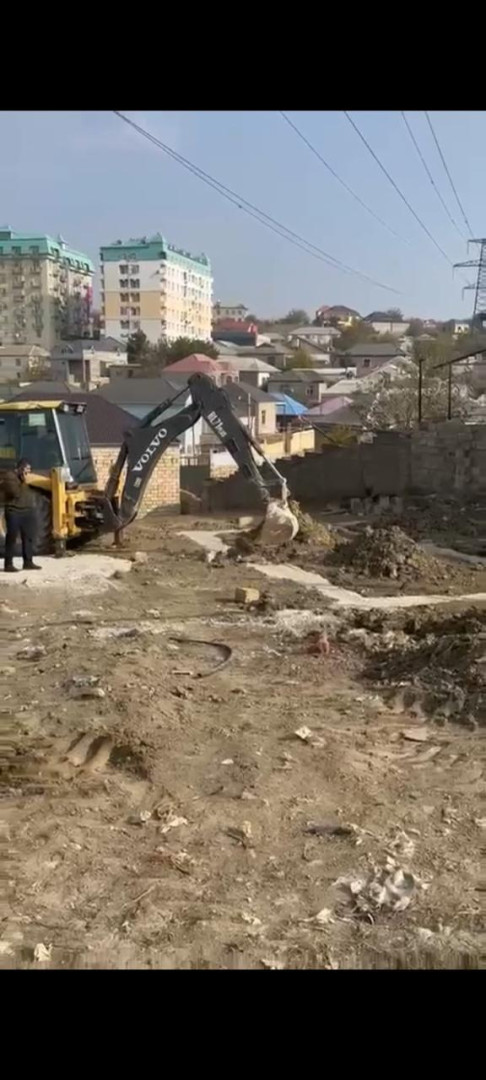 Abşeron rayonununda qanunsuz həyata keçirilən tikinti işlərinin qarşısı alınmışdır