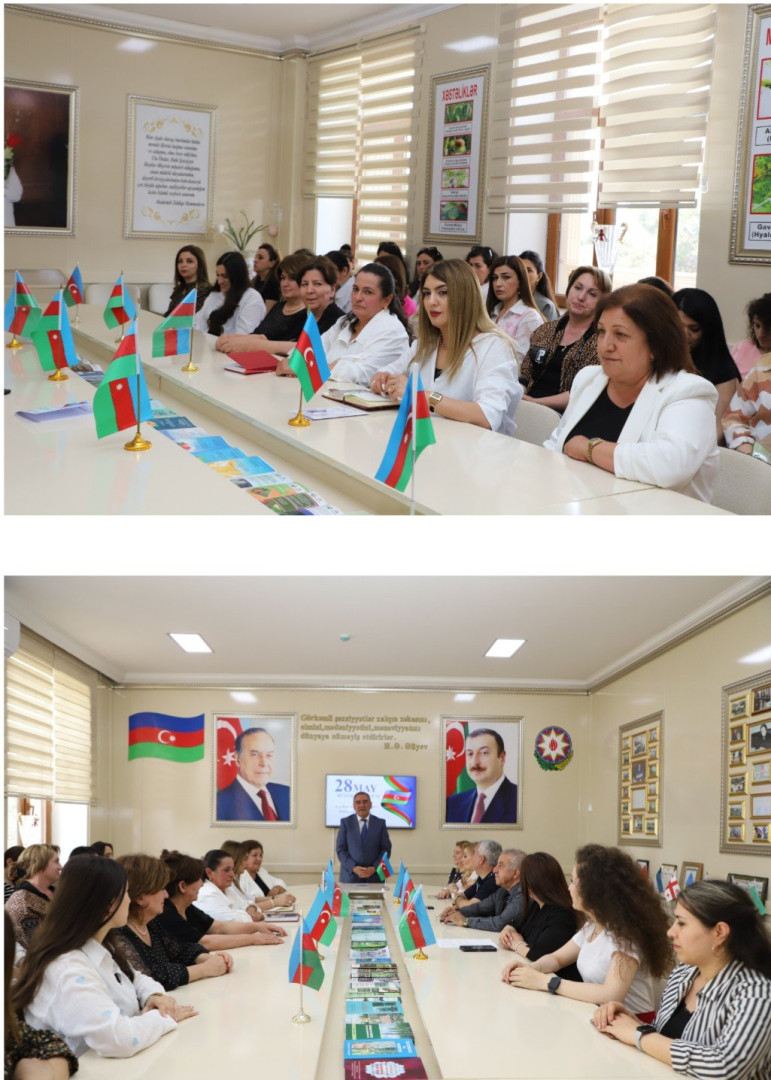 "28 May – Müstəqillik Günü" ilə bağlı Bitki Mühafizə və Texniki Bitkilər ETİ-də dəyirmi masa keçirilib