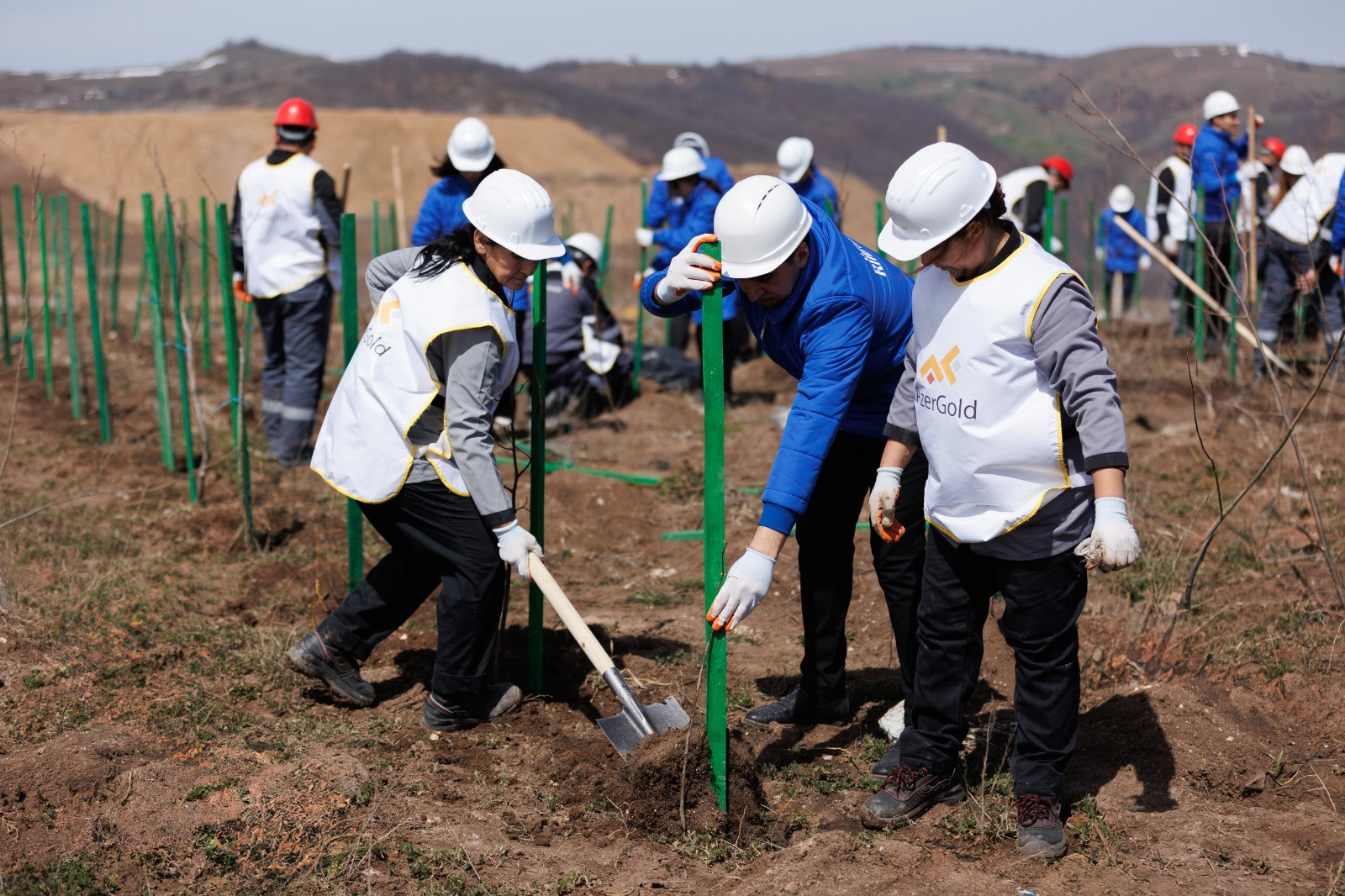 “AzerGold” QSC və “Regional İnkişaf” İctimai Birliyi ekoloji aksiya keçirib