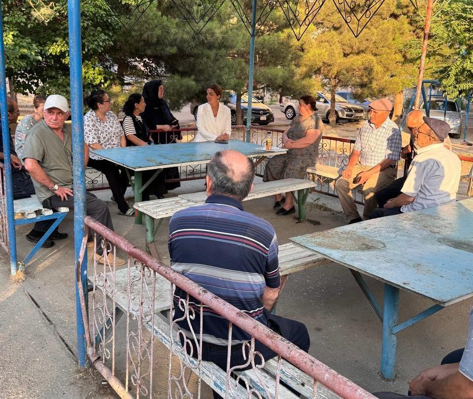 Könül Nurullayeva vətəndaşlarla görüş keçirib
