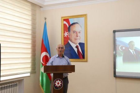 Bitki Mühafizə və Texniki Bitkilər Elmi-Tədqiqat İnstitutunda 15 İyun – Milli Qurtuluş Gününə həsr olunmuş tədbir keçirilib