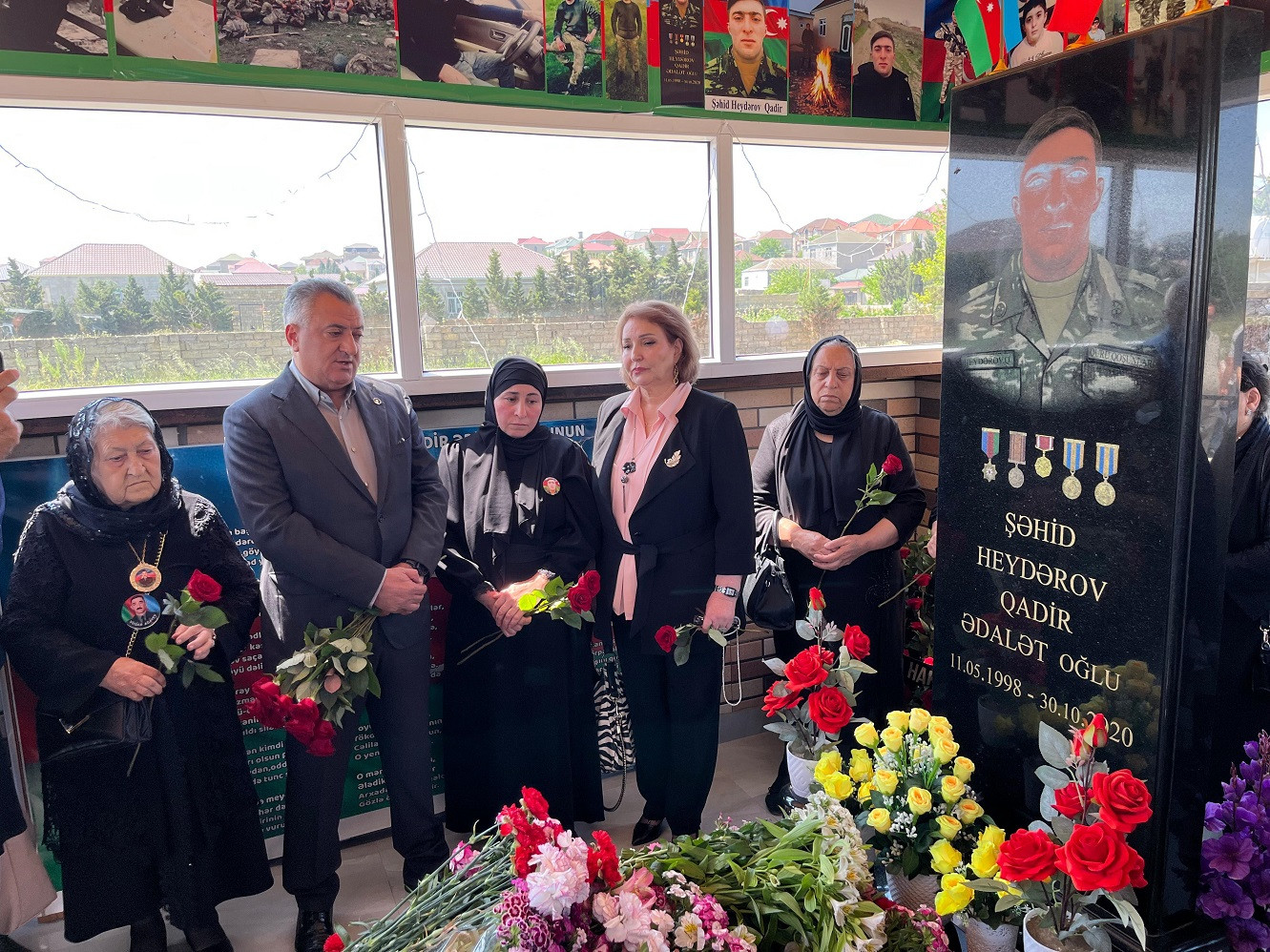 Abşeron rayonunda şəhidlərimiz və onların ailə üzvləri növbəti dəfə ziyarət olunub