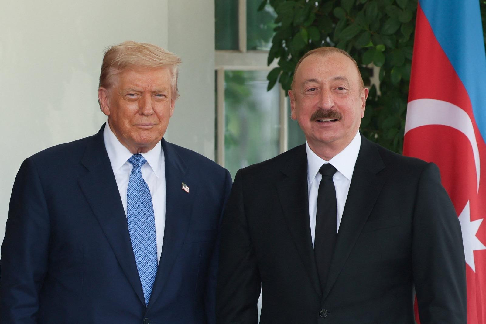 Əliyev “907-ci düzəliş”in ləğvinə görə Trampa minnətdarlığını bildirib
