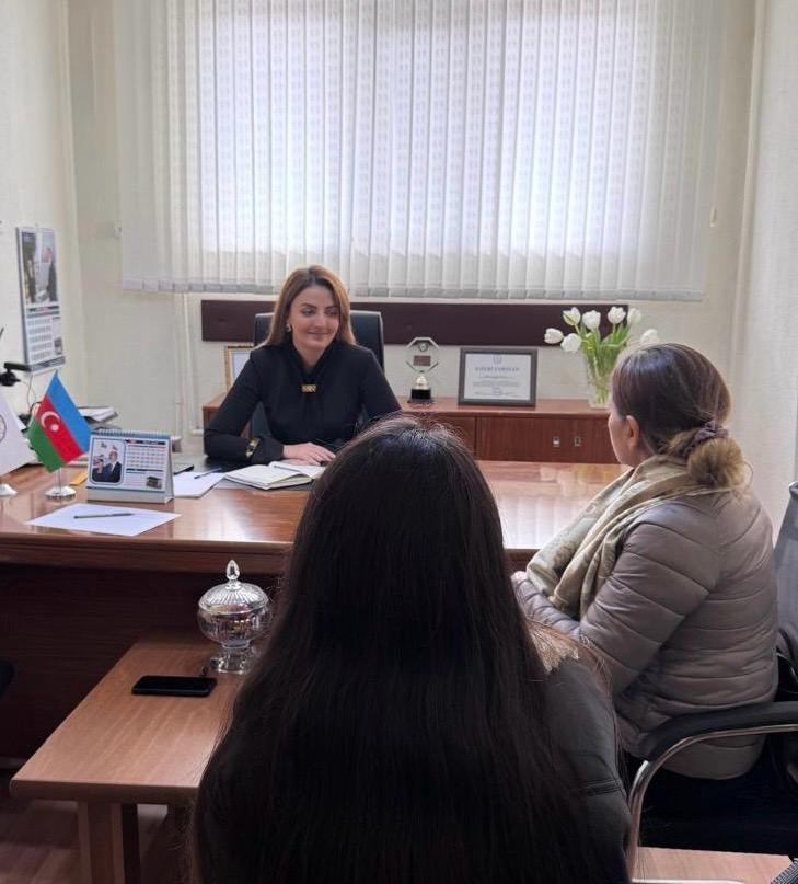Könül Nurullayeva növbəti vətəndaş qəbulunu keçirib