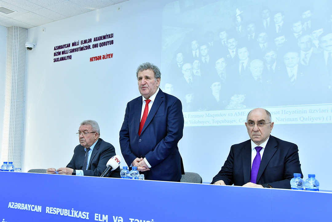 Akademik Fəraməz Maqsudovun anadan olmasının 95 illik yubileyinə həsr olunmuş tədbir keçirilib
