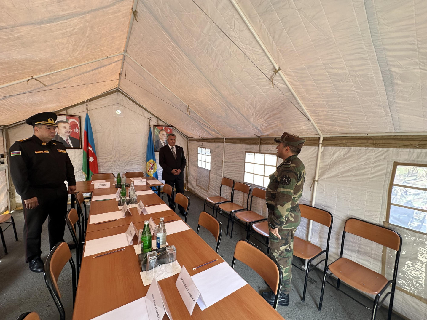 Abşeron rayonunda FHN-in Sumqayıt Regional Mərkəzi tərəfindən nümunəvi mülki müdafiə məşqi təşkil edilib