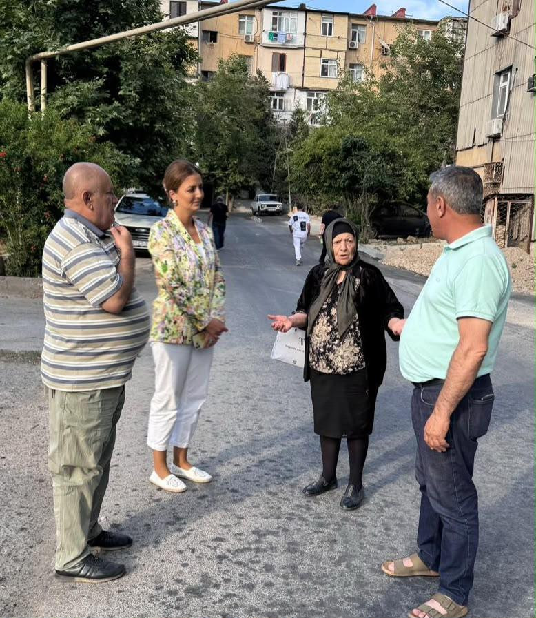 Könül Nurullayeva vətəndaşlarla görüş keçirib