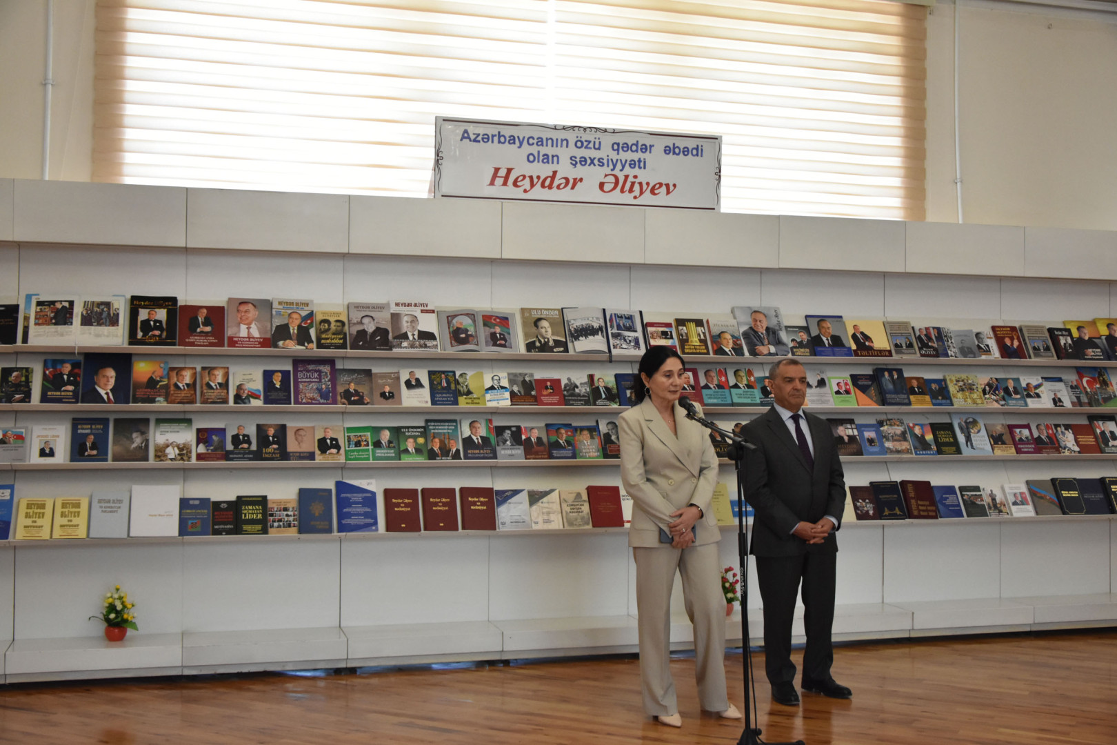 Milli Kitabxanada Ümummilli Lider Heydər Əliyevin xatirəsinə həsr olunmuş tədbir keçirilib