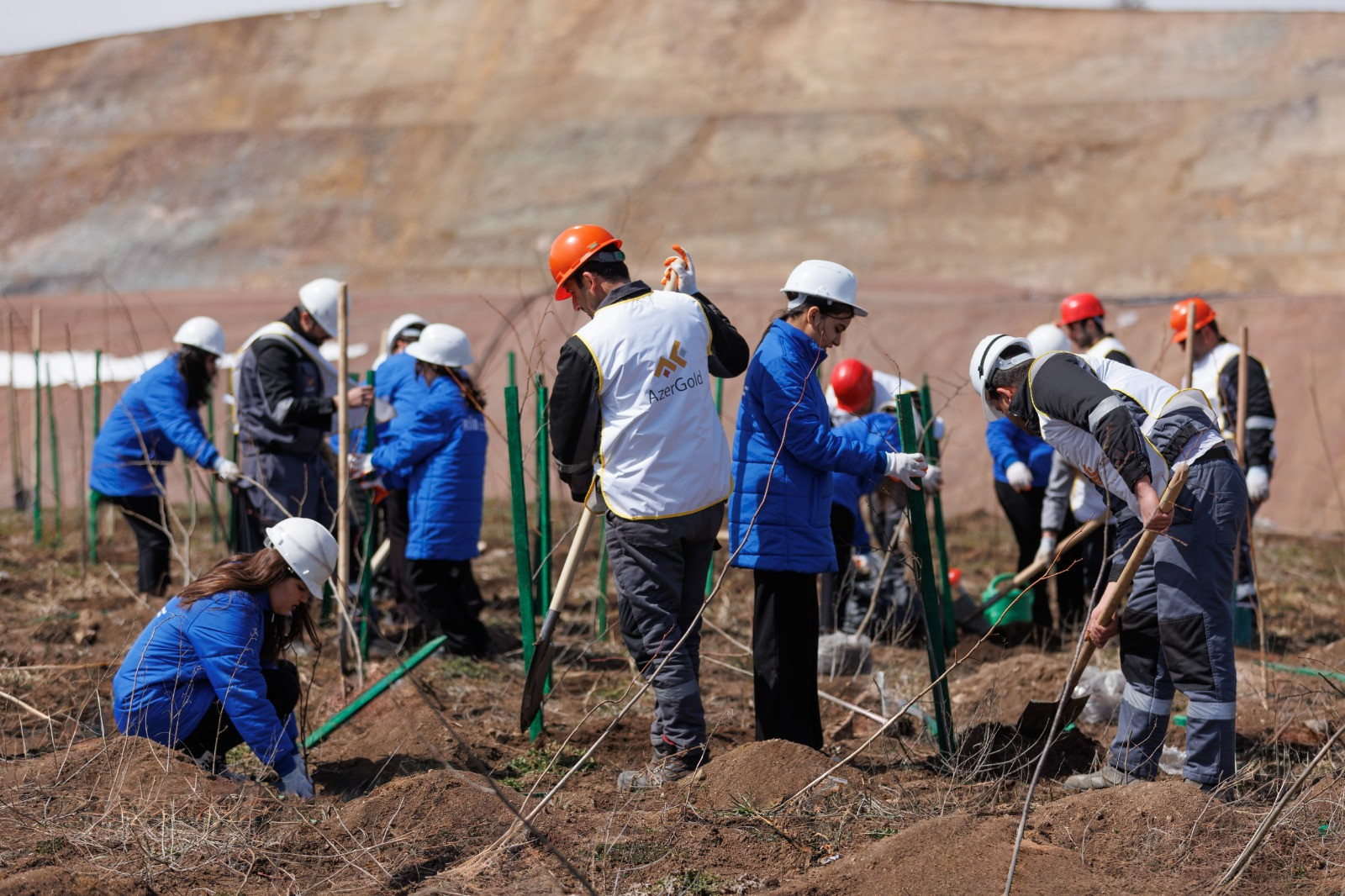 “AzerGold” QSC və “Regional İnkişaf” İctimai Birliyi ekoloji aksiya keçirib