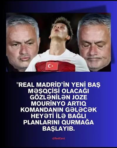 Mourinyo Ardaya mesaj yazıb, deyib ki...