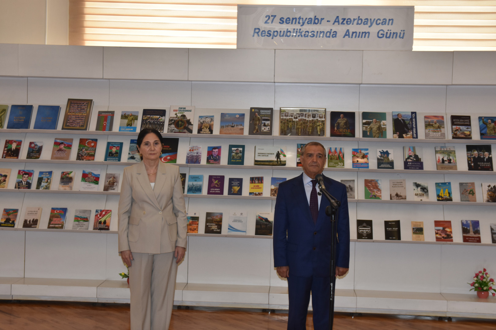 Milli Kitabxanada 27 Sentyabr - Anım Günü ilə bağlı tədbir keçirilib