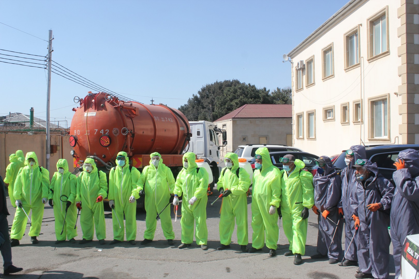 Nizami rayonunda dezinfeksiya və maarifləndirmə işləri davam etdirilir