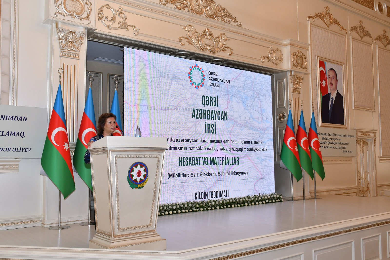 Abşeron rayonunda “Qərbi Azərbaycan İrsi” kitabının təqdimetmə mərasimi keçirilib