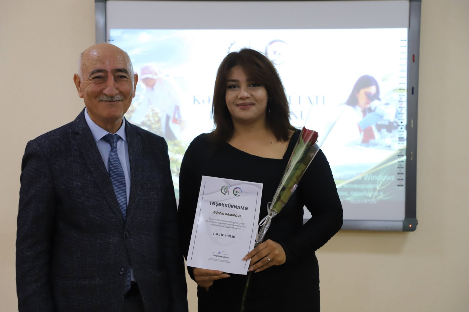 Bitki Mühafizə və Texniki Bitkilər Elmi-Tədqiqat İnstitutunda 1 Noyabr – Kənd Təsərrüfatı İşçiləri Günü münasibətilə tədbir keçirilib