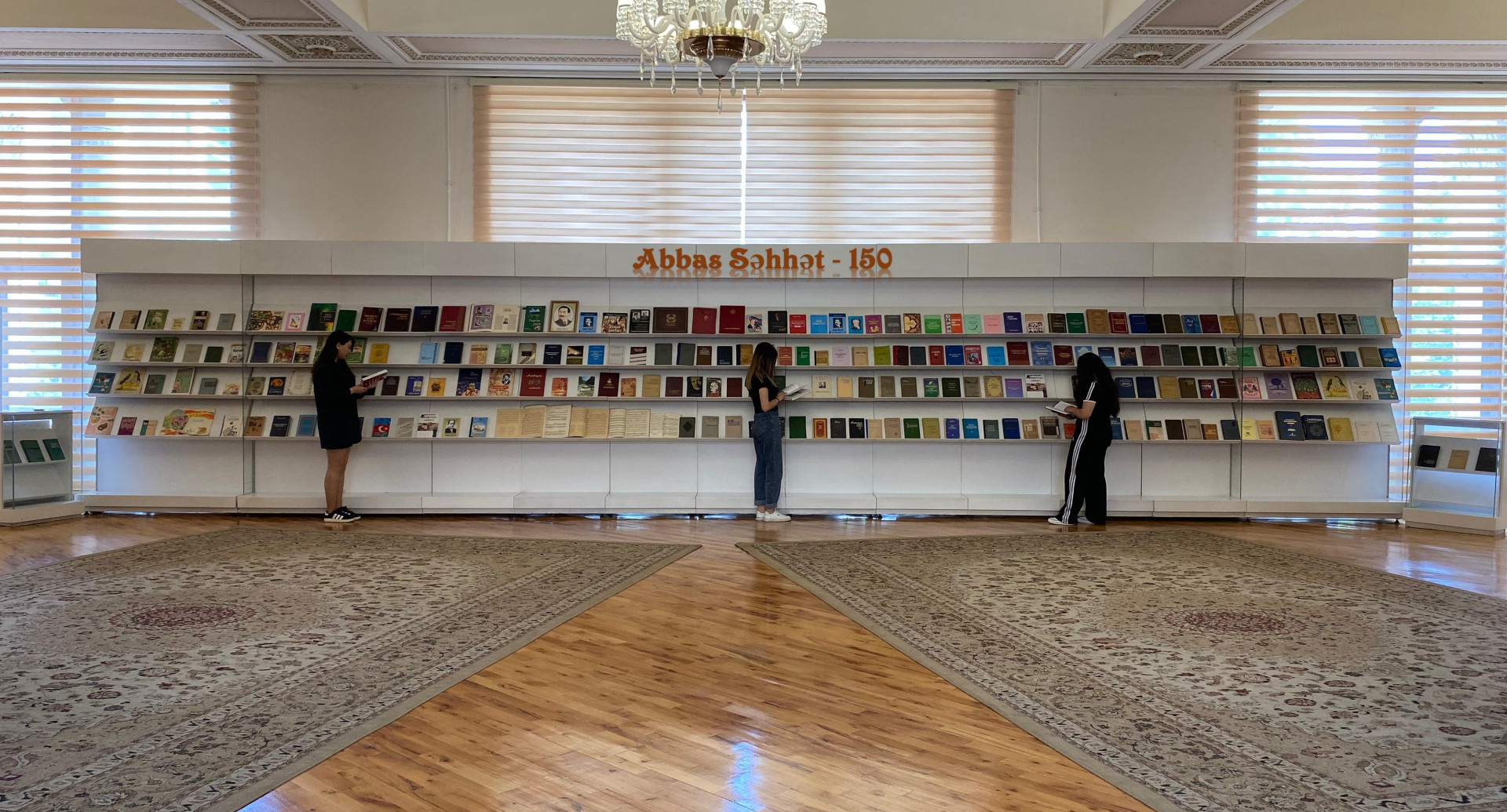 Azərbaycan Milli Kitabxanasında "Abbas Səhhət - 150" adlı kitab sərgisi açılıb