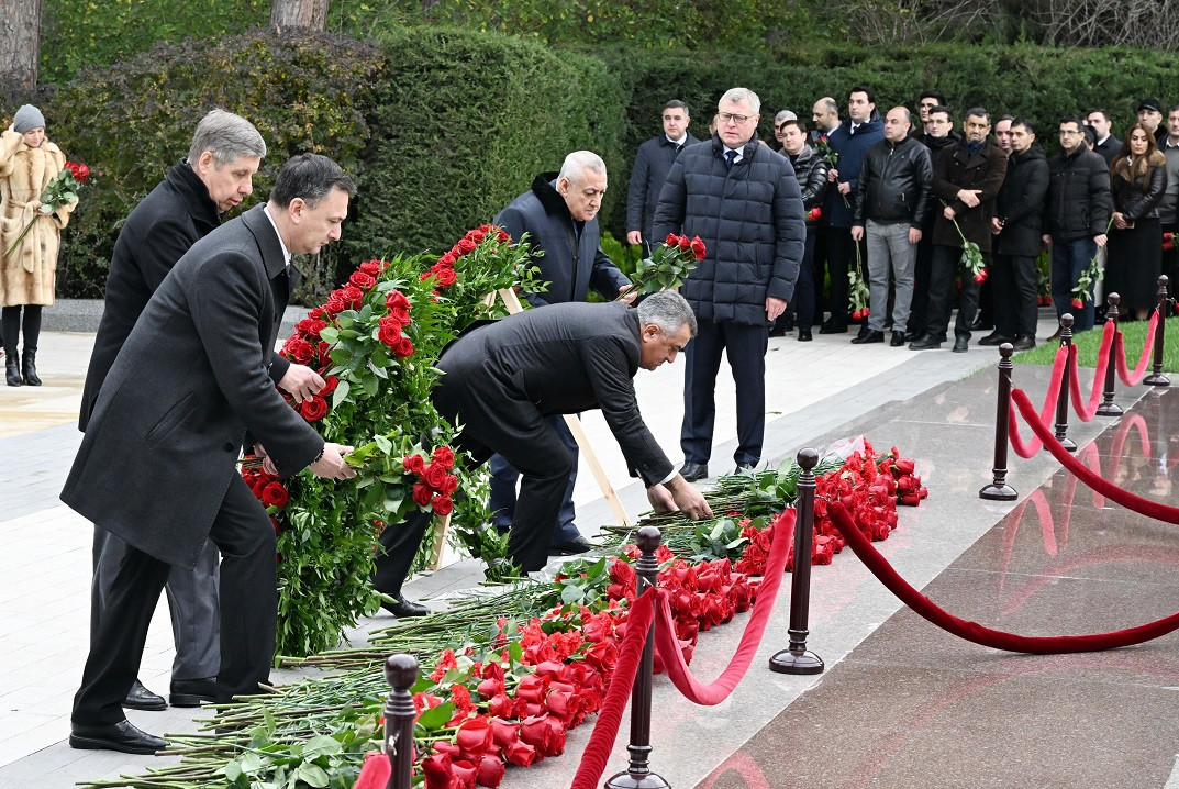 Rusiya Federasiyasının Həştərxan vilayətinin qubernatoru İqor Babuşkin Azərbaycana rəsmi səfərə gəlib