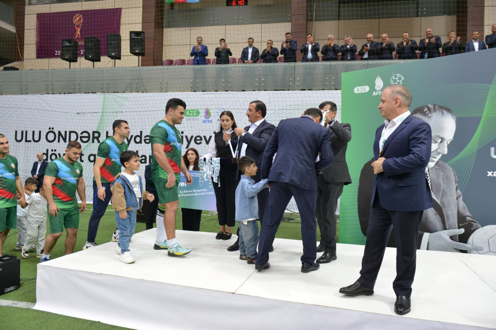 Heydər Əliyevin xatirəsinə həsr olunmuş III minifutbol turniri:Ədliyyə Nazirliyinin komandası...