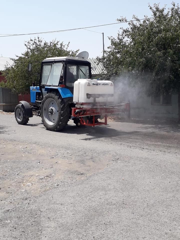 Füzuli rayonunda gücləndirilmiş dezinfeksiya işləri davam etdirilir