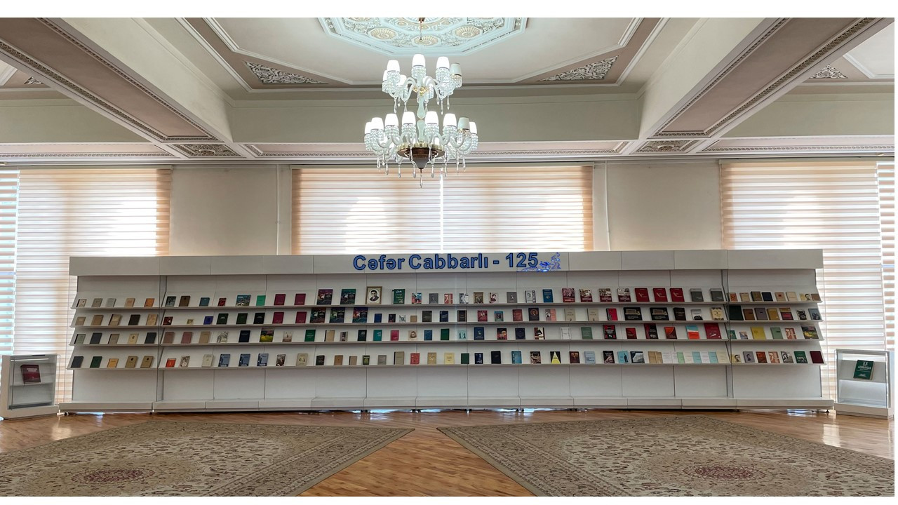 Milli Kitabxanada “Cəfər Cabbarlı - 125” adlı kitab sərgisi açılıb - FOTO