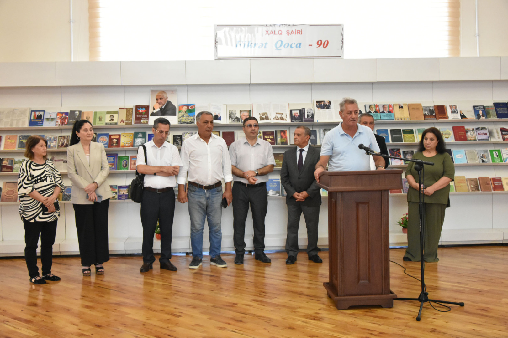 Milli Kitabxanada Xalq şairi Fikrət Qocanın 90 illik yubleyinə həsr olunmuş “Xalq şairi Fikrət Qoca” adlı tədbir keçirilib