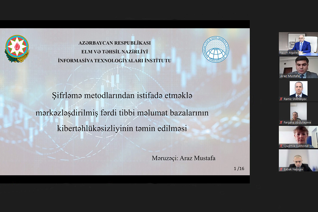 Fərdi tibbi məlumatların kibertəhlükəsizliyinin təmin edilməsi ilə bağlı yeni yanaşmalar işlənilir