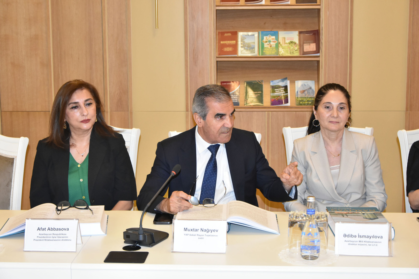 Milli Kitabxanada “Naxçıvan. Biblioqrafiya” kitabının təqdimat mərasimi keçirilib