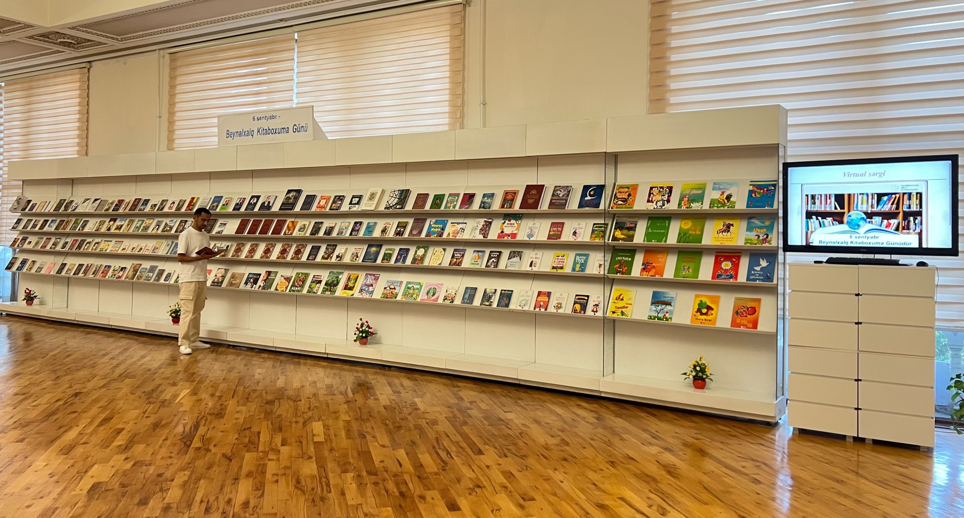 Milli Kitabxanada “6 sentyabr – Beynəlxalq Kitaboxuma Günü” adlı virtual və eyniadlı ənənəvi kitab sərgisi istifadəçilərə təqdim olunub