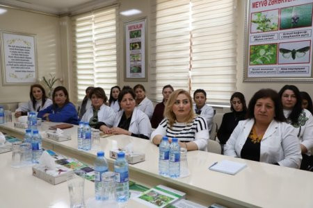 "Pambıq bitkisinin optimal becərmə aqrotexnologiyası" mövzusunda təlim keçirilib